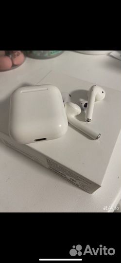 Беспроводные наушники apple airpods 2