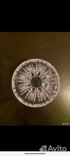 Конфетница хрустальная