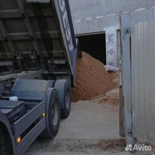 Песок речной доставка