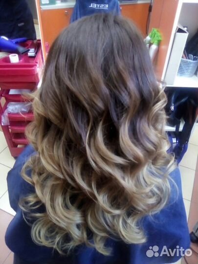 Биозавивка окрашивание стрижки кератин