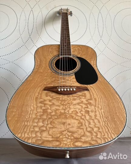 Гитара акустическая из сибирской ивы