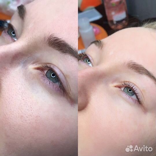 Ламинирование ресниц и бровей