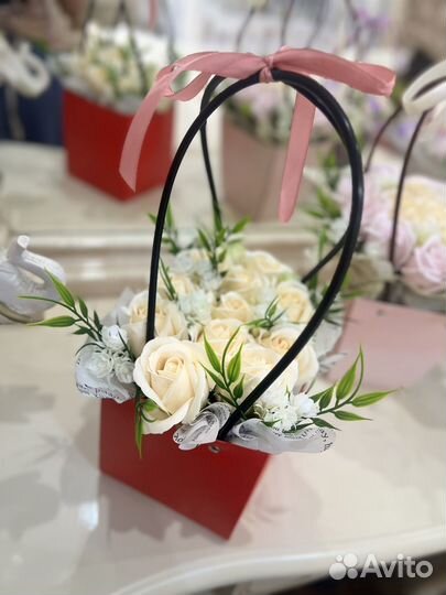 Мыльные букеты