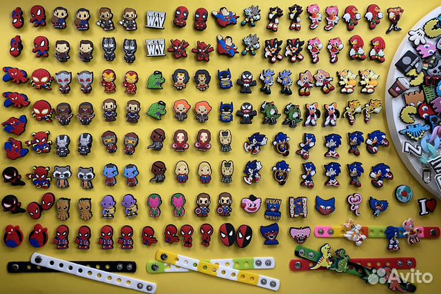 Джиббитсы для crocs (jibbitz)