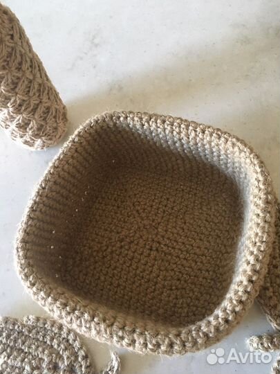 Корзины из джута