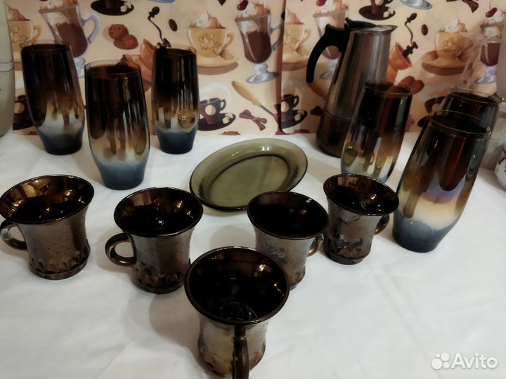 Кофейный набор + кофеварка гейзерная