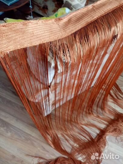 Шторы нити кисея