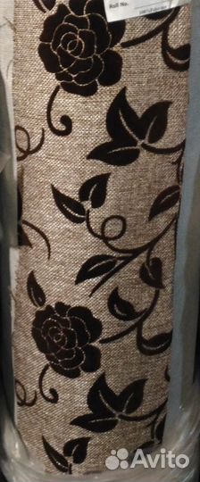 Флок на рогожке. Ткань мебельная