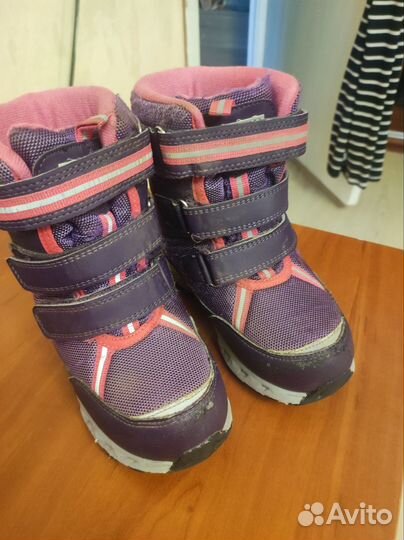 Сноубутсы зимние для девочки