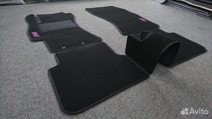 Ворсовые ковры в салон Subaru Impreza GRB