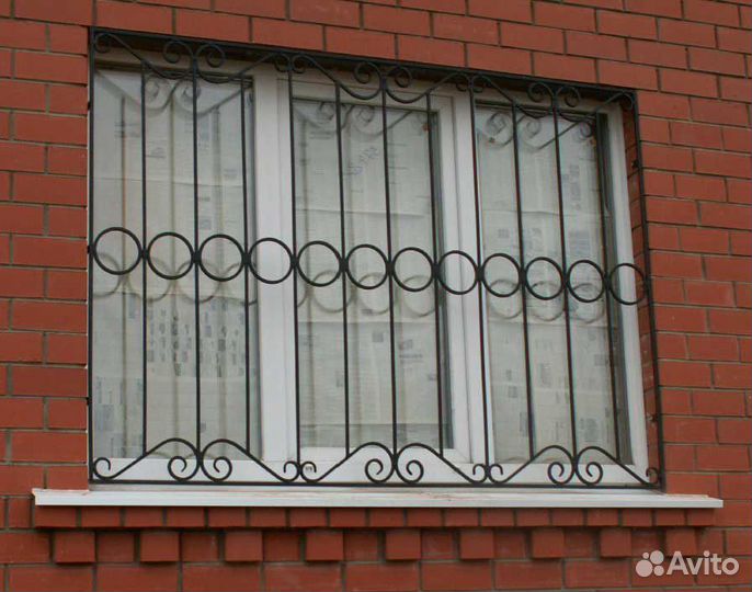 Решетки на окна кованые любой сложности