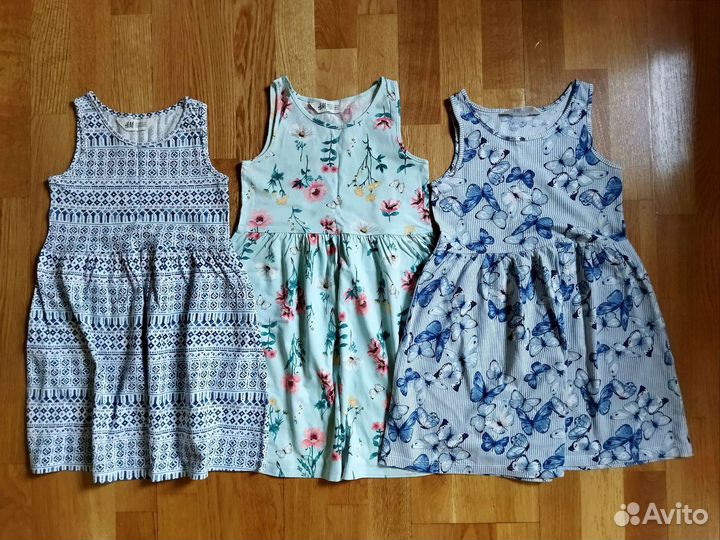 Пакет одежды на девочку, р.110-116, лето, 30 ед