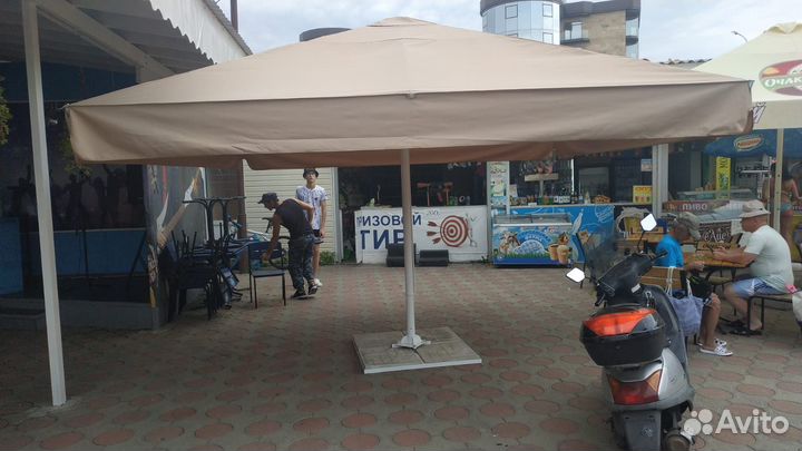 Уличный зонт для кафе 3*3