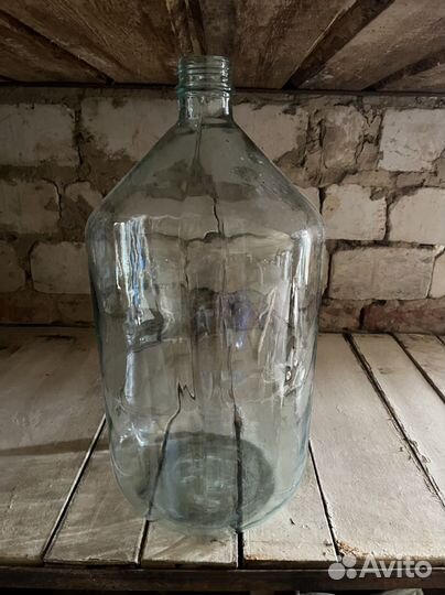 Бутыль стеклянная 20 литров
