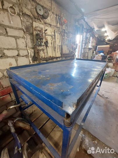 Вибростол для тротуарной плитки