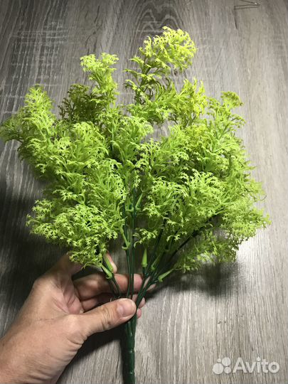 Пушистая веточка искусственная 30 см