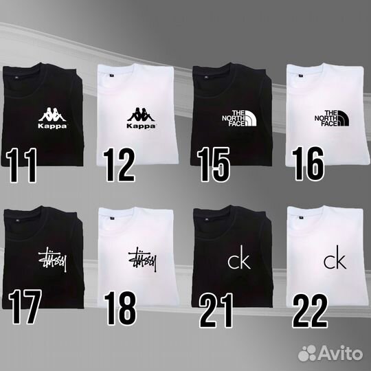 Футболки хлопок унисекс