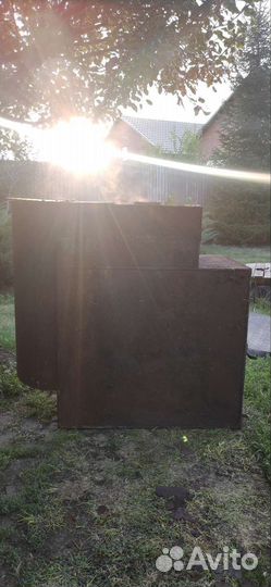 Печь для бани с баком