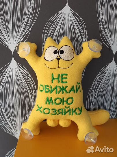 Кот Саймона в авто