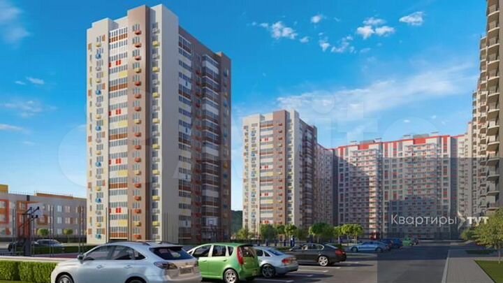 1-к. квартира, 41,8 м², 15/17 эт.