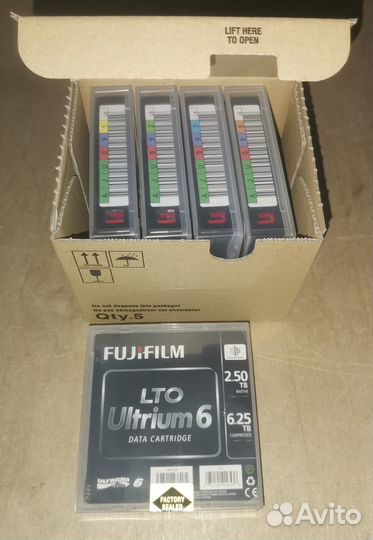 Ленточный носитель данных fujifilm LTO-6 Ultrium