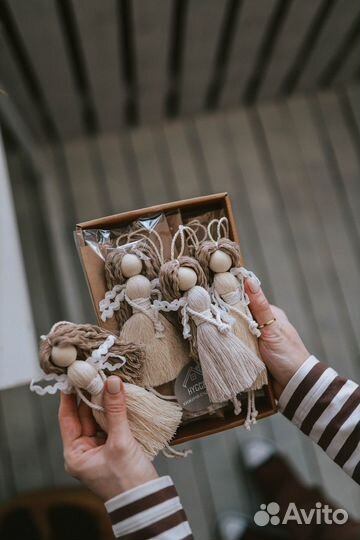 Ангел и грызунок подарок новорожденному