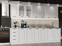 Кухонный гарнитур 2,6 м / Белая модульная кухня