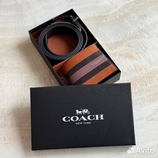 Мужской подарочный набор coach