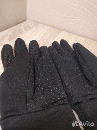 Комплект мужской шарф шапка перчатки (Оригинал)