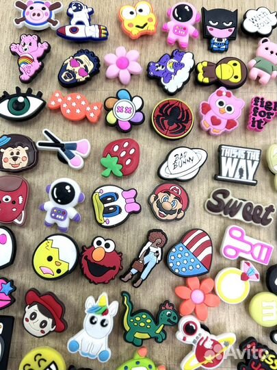 Украшение кроксов Crocs Джиббитсы jibbitz много