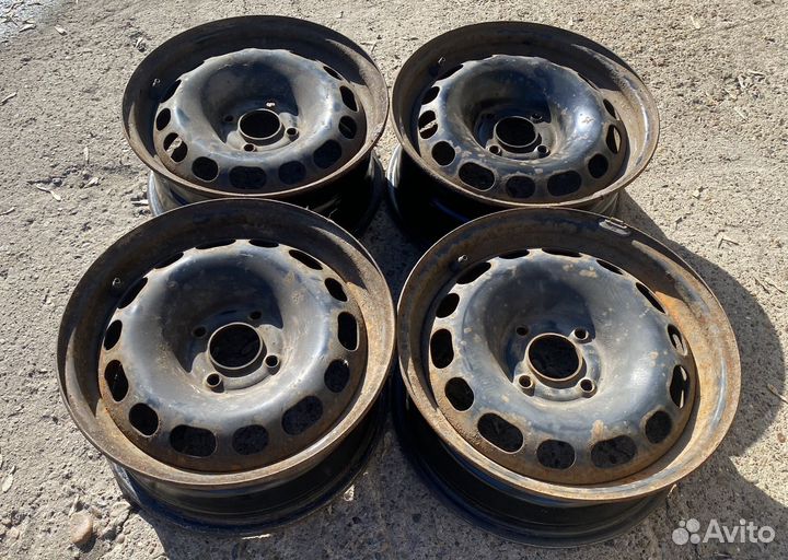 Диски Peugeot R15 4х108мм/ET27/цо65,1мм