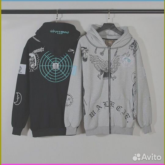 Зип худи Travis Scott Cactus jack (Арт. 452593)