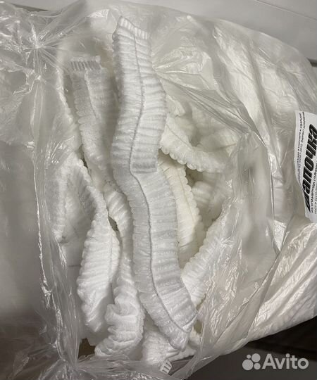 Шапочки одноразовые