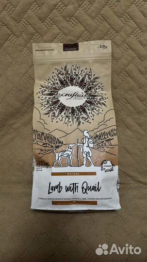 Сухой корм craftia natura