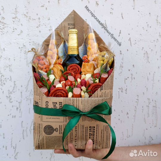 Съедобный букет мужчине