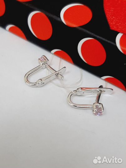 Сереребряные серьги проба 925 Арт.007381930124