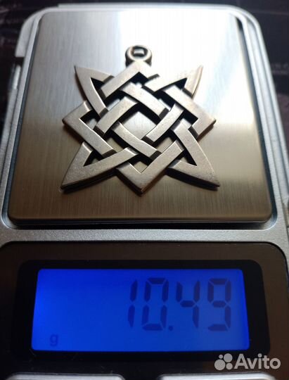 Серебряная подвеска-оберег