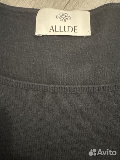 Платье цвет графитовый allude кашемир