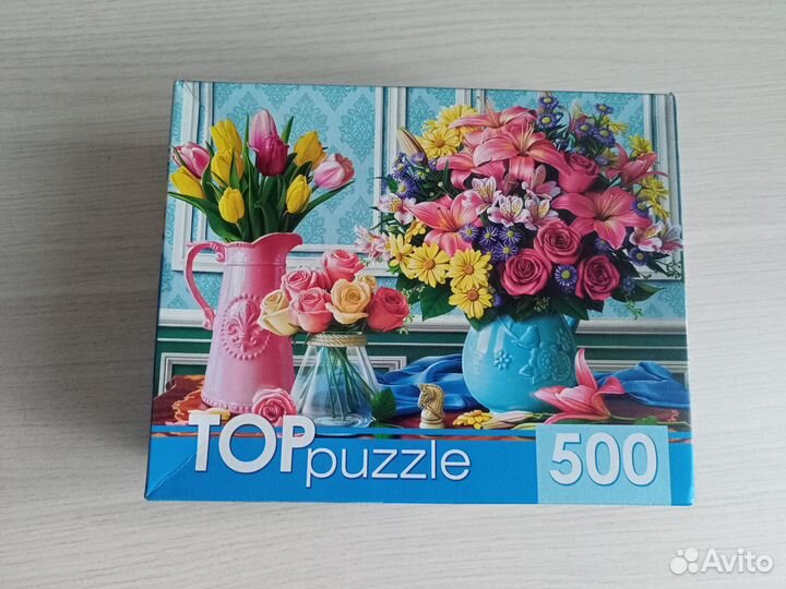 Пазлы 500, 1000 деталей