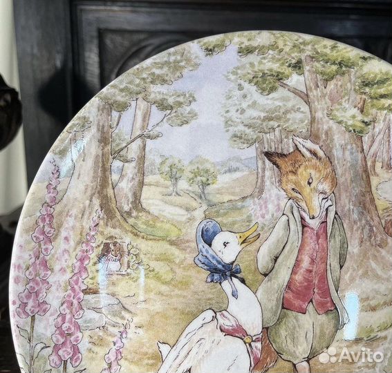 Тарелка Wedgwood серия кролик Питер