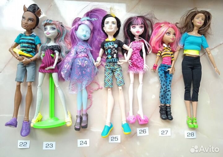 Куклы монстр хай