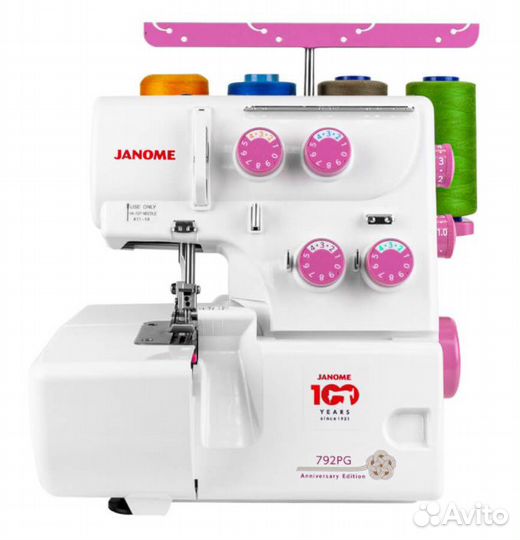 Оверлок Janome 792 PG Anniversary Edition (ES)