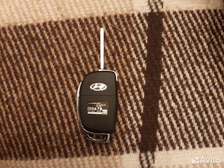 Ключ зажигания для hyundai