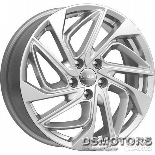 Диски кс883 7.0/18 5x114.3 ET35 d66.1 сильвер