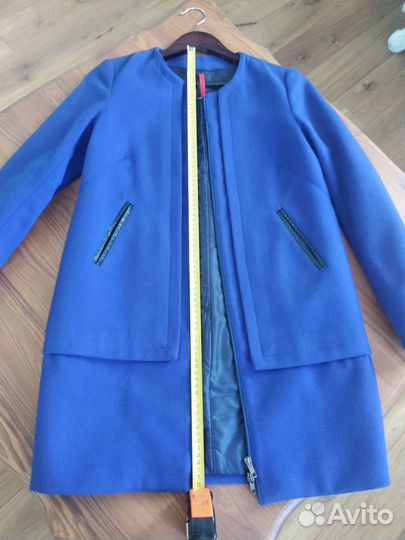 Пальто Imperial осень синее 42-44 р-р