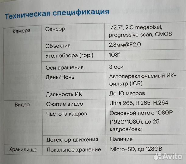 Камера видеонаблюдения wifi домашняя