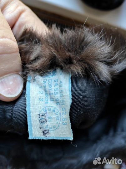 Шапки детские кроличьи и цигейковая на 2-3 летних