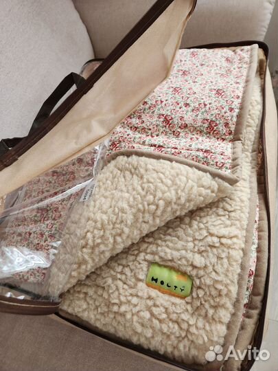 Одеяло из овечьей шерсти