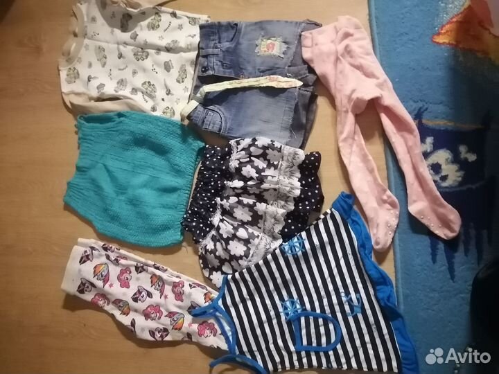 Вещи пакетом на девочку