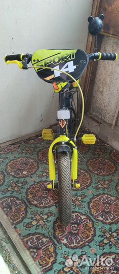 Велосипед 4-6 лет